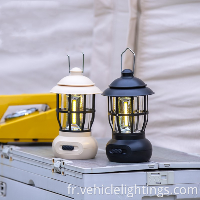 2023 Lumière de camping extérieur lumière de camping USB